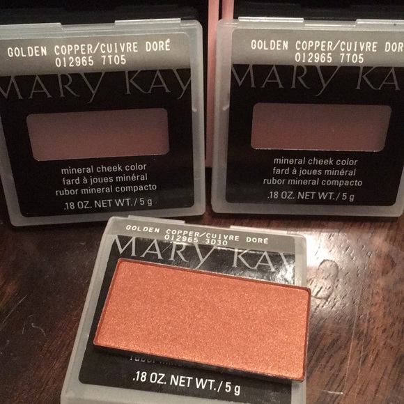 Golden Copper - Mary Kay Mineral Cheek Color $9ea - Picture 2 of 5